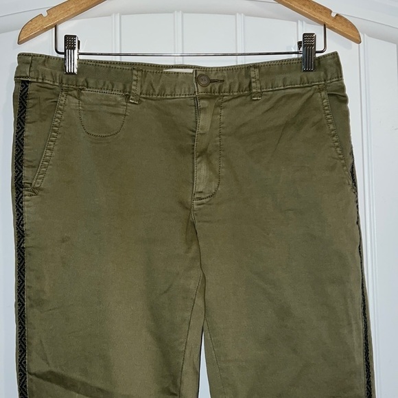 Anthropologie relaxed fit Chino Pants Size 28 - Picture 4 of 7